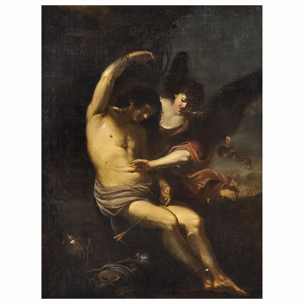 Scuola emiliana, sec. XVII  - Asta ARCADE I DIPINTI DAL SECOLO XVI AL XVIII E OPERE DALLA RACCOLTA DI ANTONIO PAOLUCCI - Associazione Nazionale - Case d'Asta italiane