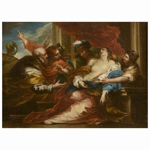 Scuola genovese, sec. XVII  - Asta ARCADE I DIPINTI DAL SECOLO XVI AL XVIII E OPERE DALLA RACCOLTA DI ANTONIO PAOLUCCI - Associazione Nazionale - Case d'Asta italiane