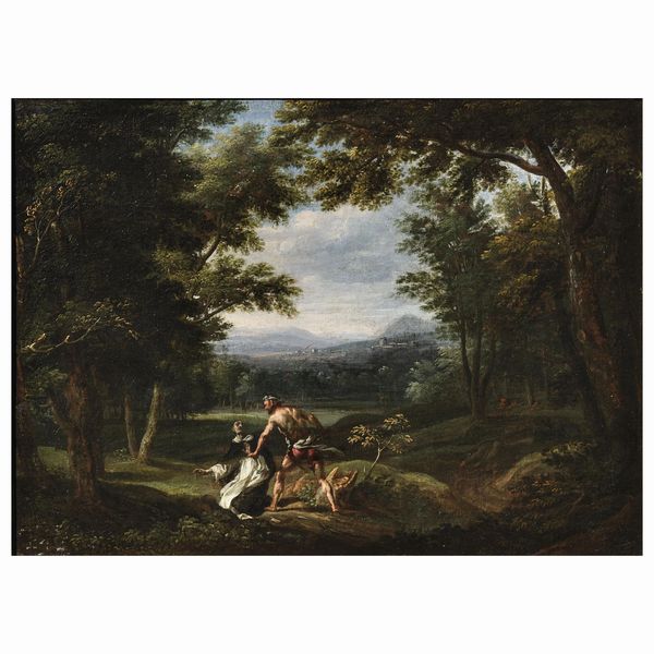 Pittore emiliano attivo a Roma, sec. XVII  - Asta ARCADE I DIPINTI DAL SECOLO XVI AL XVIII E OPERE DALLA RACCOLTA DI ANTONIO PAOLUCCI - Associazione Nazionale - Case d'Asta italiane