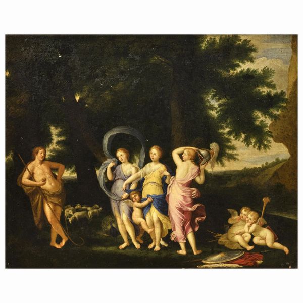 Scuola emiliana, secc. XVII-XVIII  - Asta ARCADE I DIPINTI DAL SECOLO XVI AL XVIII E OPERE DALLA RACCOLTA DI ANTONIO PAOLUCCI - Associazione Nazionale - Case d'Asta italiane