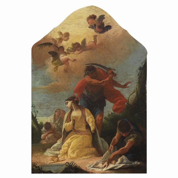 Scuola veneta, sec. XVIII  - Asta ARCADE I DIPINTI DAL SECOLO XVI AL XVIII E OPERE DALLA RACCOLTA DI ANTONIO PAOLUCCI - Associazione Nazionale - Case d'Asta italiane