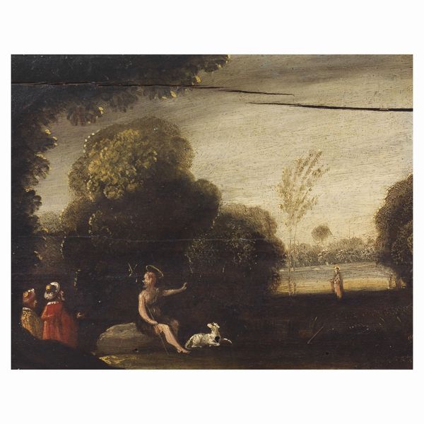 Scuola emiliana, sec. XVII  - Asta ARCADE I DIPINTI DAL SECOLO XVI AL XVIII E OPERE DALLA RACCOLTA DI ANTONIO PAOLUCCI - Associazione Nazionale - Case d'Asta italiane