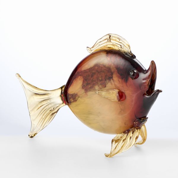 Pesce in vetro soffiato di Murano  - Asta L'Arte della Tavola - Associazione Nazionale - Case d'Asta italiane