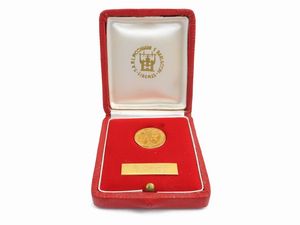 Fiorino d'oro della Città di Firenze in oro 24 kt  - Asta I gioielli di Rosa Segreto Annigoni - Associazione Nazionale - Case d'Asta italiane