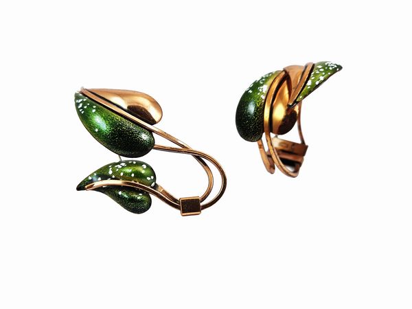 Matisse Renoir - Demi parure bracciale e spilla  - Asta Vintagemania - Associazione Nazionale - Case d'Asta italiane