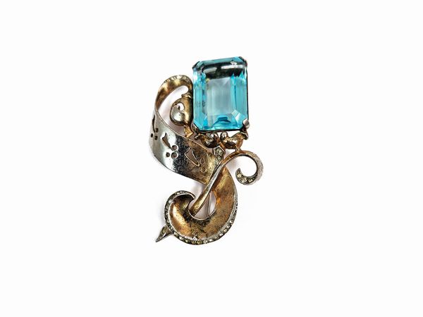 Reja - Spilla in argento sterling  - Asta Vintagemania - Associazione Nazionale - Case d'Asta italiane