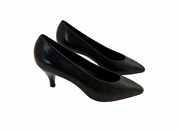 Prada - Decollet� in capretto nero  - Asta Vintagemania - Associazione Nazionale - Case d'Asta italiane