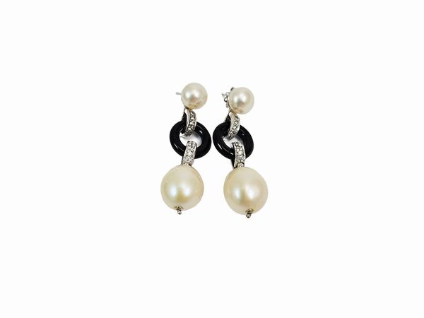 Orecchini in stile Dèco in argento 925  - Asta Vintagemania - Associazione Nazionale - Case d'Asta italiane