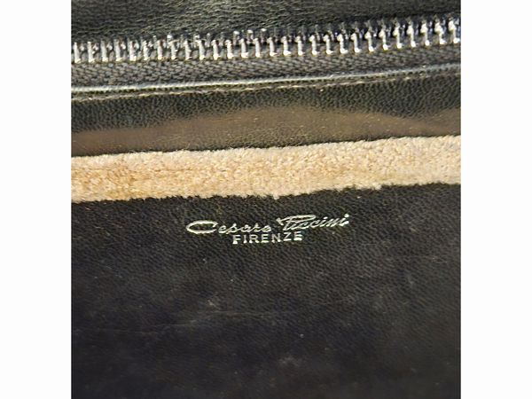 Borsetta a mano in velluto, Cesare Piccini Firenze  - Asta Vintagemania - Associazione Nazionale - Case d'Asta italiane