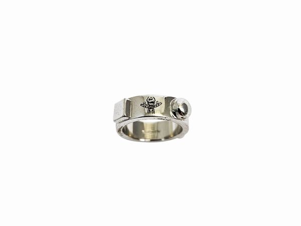 Gucci - Anello in argento 925  - Asta Vintagemania - Associazione Nazionale - Case d'Asta italiane