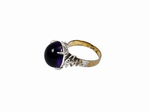 Collana e anello ametista  - Asta Vintagemania - Associazione Nazionale - Case d'Asta italiane