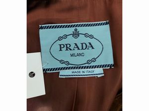 Prada - Giacca in velluto marrone  - Asta Vintagemania - Associazione Nazionale - Case d'Asta italiane