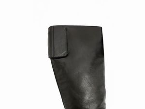 Prada - Stivali in pelle nera  - Asta Vintagemania - Associazione Nazionale - Case d'Asta italiane