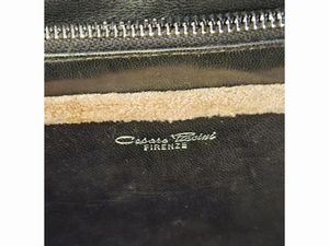Borsetta a mano in velluto, Cesare Piccini Firenze  - Asta Vintagemania - Associazione Nazionale - Case d'Asta italiane