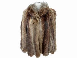 Giaccone in pelliccia di marmotta  - Asta Vintagemania - Associazione Nazionale - Case d'Asta italiane