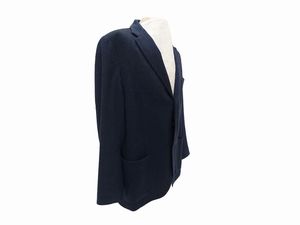 Giacca da uomo in lana blu, Cantarelli  - Asta Vintagemania - Associazione Nazionale - Case d'Asta italiane