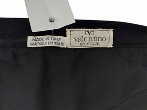 Valentino - Gonna midi nera  - Asta Vintagemania - Associazione Nazionale - Case d'Asta italiane