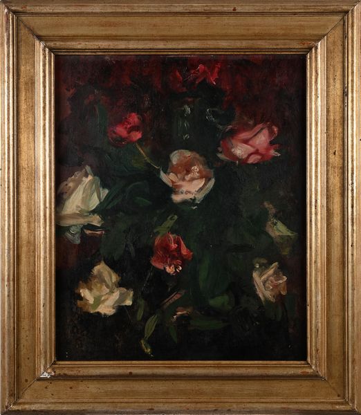 GUIDO TALLONE : Rose in un vaso  - Asta Dipinti del XIX e XX secolo - Associazione Nazionale - Case d'Asta italiane
