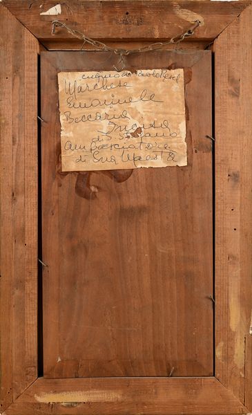 Domenico Mazzoni : Ritratto del Marchese Emanuele Beccaria Incisa di S. Stefano ambasciatore di Sua Maestà  - Asta Dipinti del XIX e XX secolo - Associazione Nazionale - Case d'Asta italiane