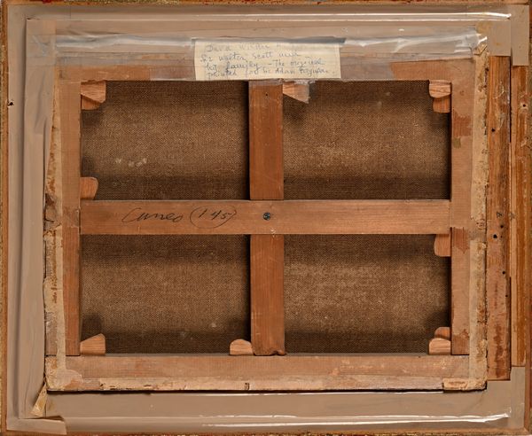 Sir David Wilkie Attribuito a : Ritratto di Sir Walter Scott e della sua famiglia  - Asta Dipinti del XIX e XX secolo - Associazione Nazionale - Case d'Asta italiane