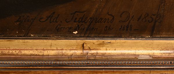 Adolph Tidemand : �Family worship in Norway�  - Asta Dipinti del XIX e XX secolo - Associazione Nazionale - Case d'Asta italiane