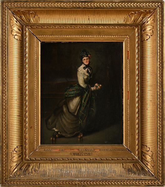 Pierre François Eugène Giraud : La giovane pattinatrice  - Asta Dipinti del XIX e XX secolo - Associazione Nazionale - Case d'Asta italiane
