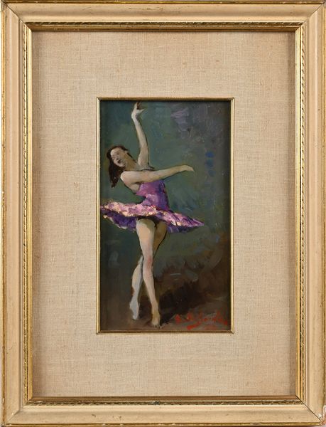 Alfredo Del Sordo : La ballerina  - Asta Dipinti del XIX e XX secolo - Associazione Nazionale - Case d'Asta italiane