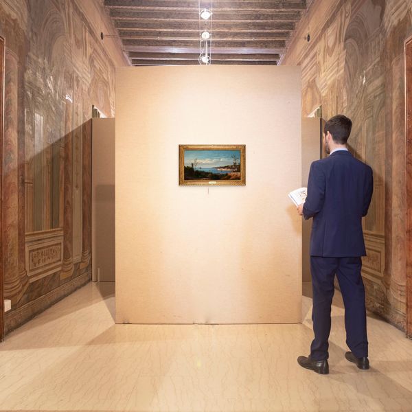 Alessandro La Volpe : Mergellina  - Asta Dipinti del XIX e XX secolo - Associazione Nazionale - Case d'Asta italiane