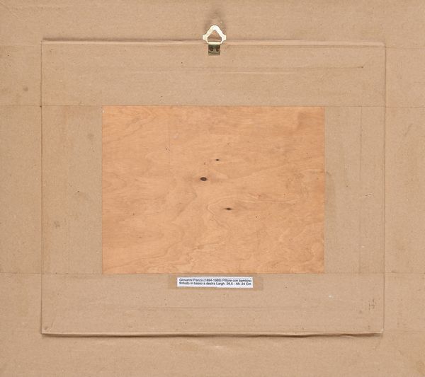 Giovanni Panza : Nello studio del pittore  - Asta Dipinti del XIX e XX secolo - Associazione Nazionale - Case d'Asta italiane