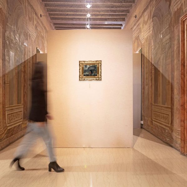 Giovanni Panza : L'antiquario  - Asta Dipinti del XIX e XX secolo - Associazione Nazionale - Case d'Asta italiane