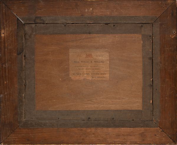 Scuola irlandese seconda metà del XIX secolo : Bosco a Grottaferrata  - Asta Dipinti del XIX e XX secolo - Associazione Nazionale - Case d'Asta italiane