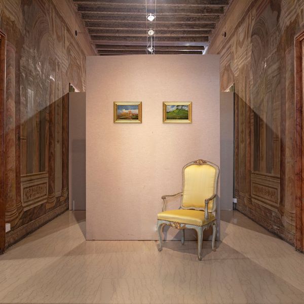 Antonino Calcagnadoro : Due paesaggi di campagna  - Asta Dipinti del XIX e XX secolo - Associazione Nazionale - Case d'Asta italiane