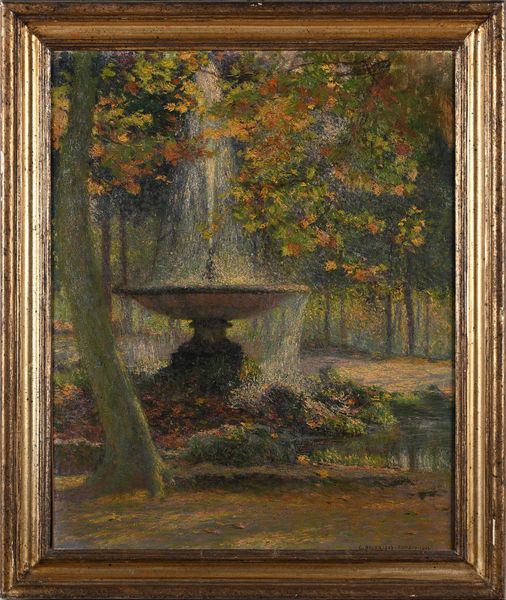 Gustavo Bacarisas Podesta : Roma, fontana a Villa Borghese  - Asta Dipinti del XIX e XX secolo - Associazione Nazionale - Case d'Asta italiane
