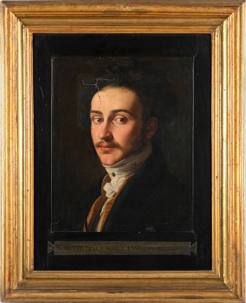 Francesco Podesti : 'Lorenzo della nobile Famiglia Pellegrini'  - Asta Dipinti del XIX e XX secolo - Associazione Nazionale - Case d'Asta italiane
