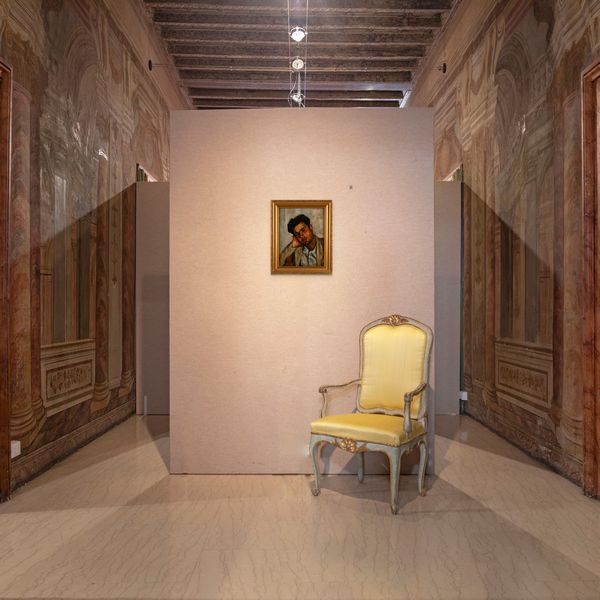 Laura Bellini : Ritratto maschile  - Asta Dipinti del XIX e XX secolo - Associazione Nazionale - Case d'Asta italiane