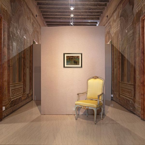 Ezelino Briante : Porticciolo  - Asta Dipinti del XIX e XX secolo - Associazione Nazionale - Case d'Asta italiane