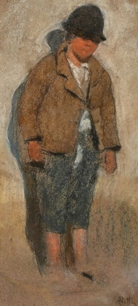 Francesco Saverio Netti : Fanciullo al sole  - Asta Dipinti del XIX e XX secolo - Associazione Nazionale - Case d'Asta italiane