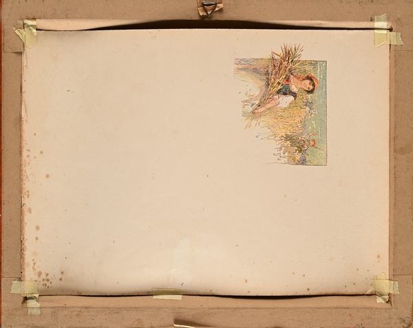 Pietro Scoppetta : La raccolta del grano  - Asta Dipinti del XIX e XX secolo - Associazione Nazionale - Case d'Asta italiane