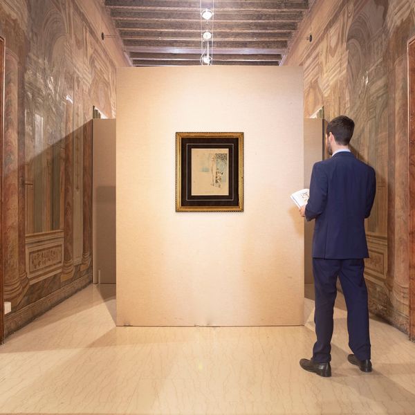 Pietro Scoppetta : 'Piedigrotta degli innamorati'  - Asta Dipinti del XIX e XX secolo - Associazione Nazionale - Case d'Asta italiane