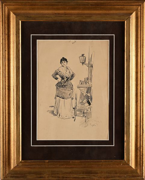 Pietro Scoppetta : La bottega dei liquori  - Asta Dipinti del XIX e XX secolo - Associazione Nazionale - Case d'Asta italiane