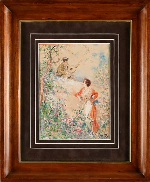 Pietro Scoppetta : O' sole mio  - Asta Dipinti del XIX e XX secolo - Associazione Nazionale - Case d'Asta italiane