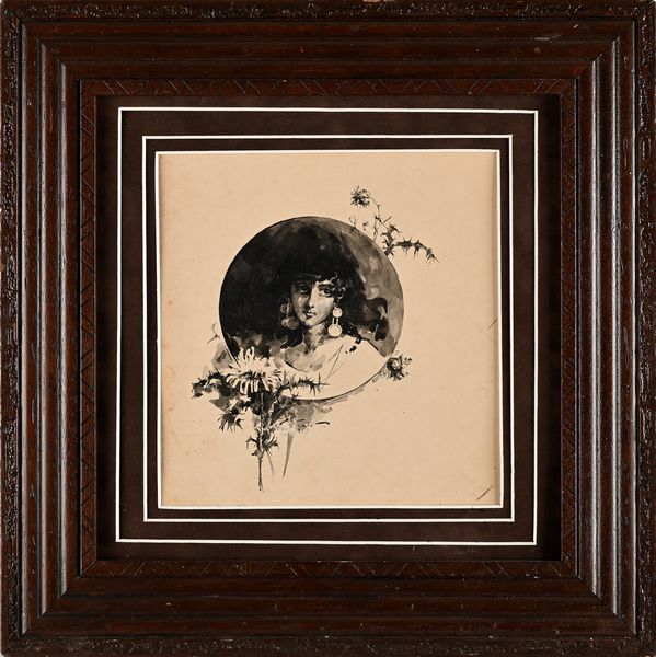 Francesco Galante : Salom�  - Asta Dipinti del XIX e XX secolo - Associazione Nazionale - Case d'Asta italiane