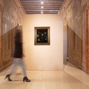 GUIDO TALLONE : Rose in un vaso  - Asta Dipinti del XIX e XX secolo - Associazione Nazionale - Case d'Asta italiane