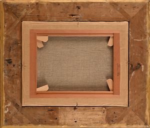 Scuola francese del XIX secolo : Scena di vita in una citt� portuale  - Asta Dipinti del XIX e XX secolo - Associazione Nazionale - Case d'Asta italiane