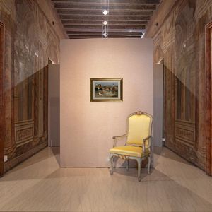 Alfredo Del Sordo : Scena di vita nei pressi delle mura di una citt� araba  - Asta Dipinti del XIX e XX secolo - Associazione Nazionale - Case d'Asta italiane