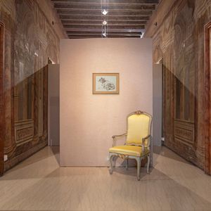 Alessio Issupoff : La mucca accovacciata  - Asta Dipinti del XIX e XX secolo - Associazione Nazionale - Case d'Asta italiane