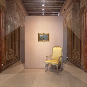 Giuseppe Carelli : Veduta di Napoli da Mergellina  - Asta Dipinti del XIX e XX secolo - Associazione Nazionale - Case d'Asta italiane