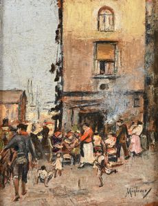 Vincenzo Migliaro - Vicolo napoletano