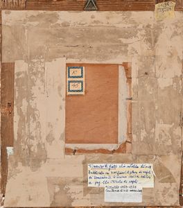 Vincenzo Migliaro : Vicolo napoletano  - Asta Dipinti del XIX e XX secolo - Associazione Nazionale - Case d'Asta italiane