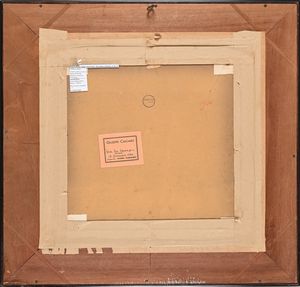 Giuseppe Casciaro : Via dei Canapi / Napoli / 18 gennaio 1900  - Asta Dipinti del XIX e XX secolo - Associazione Nazionale - Case d'Asta italiane